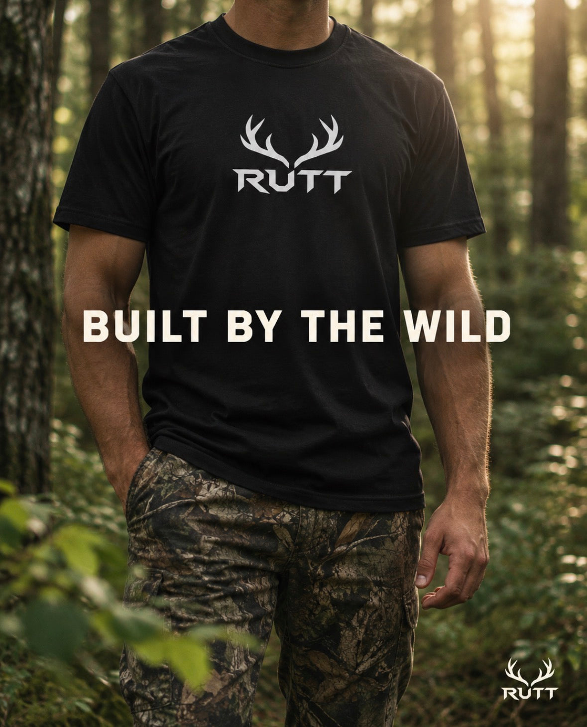 RUTT Black Dri-Fit Tee