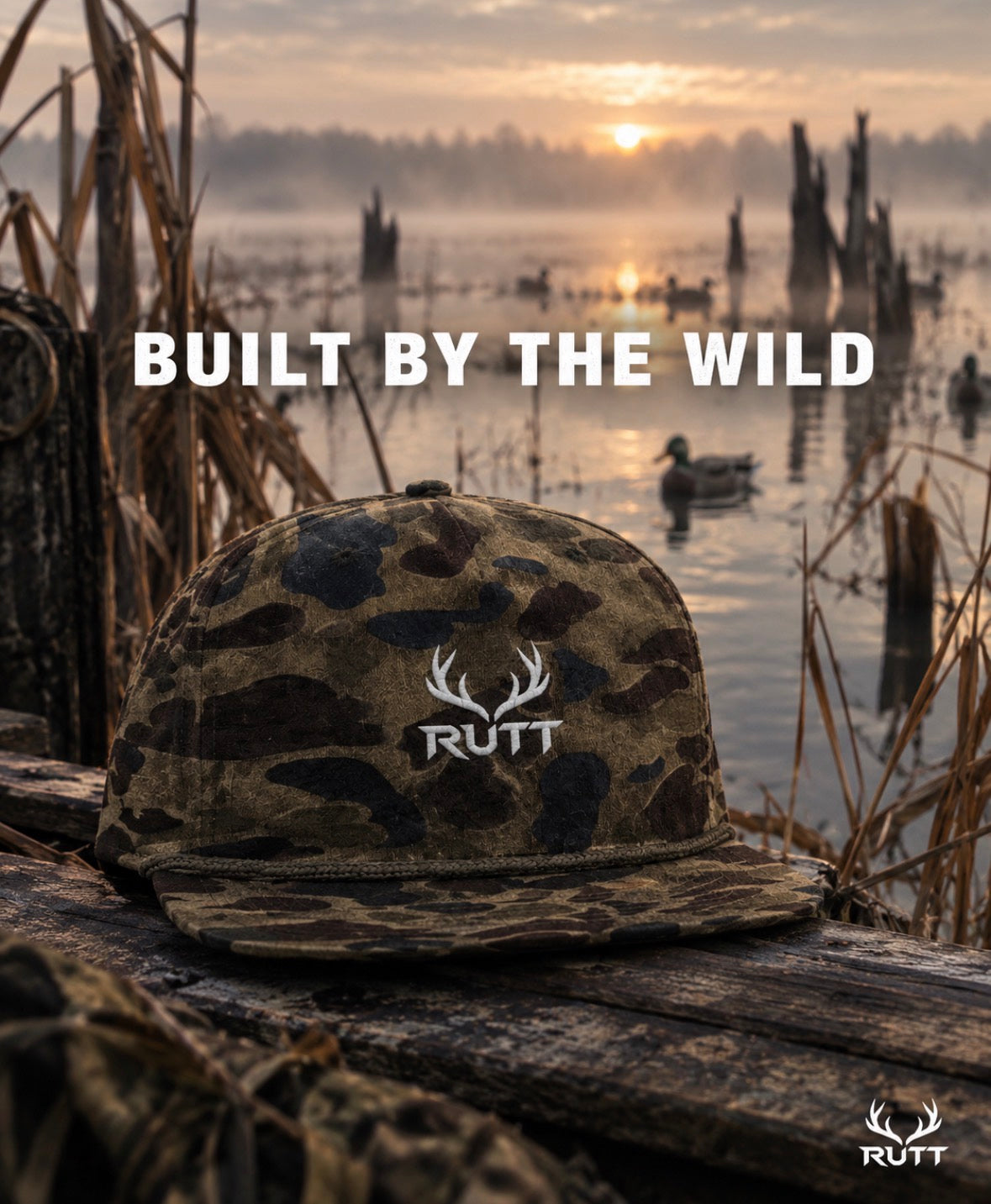 RUTT Camo Rope Hat