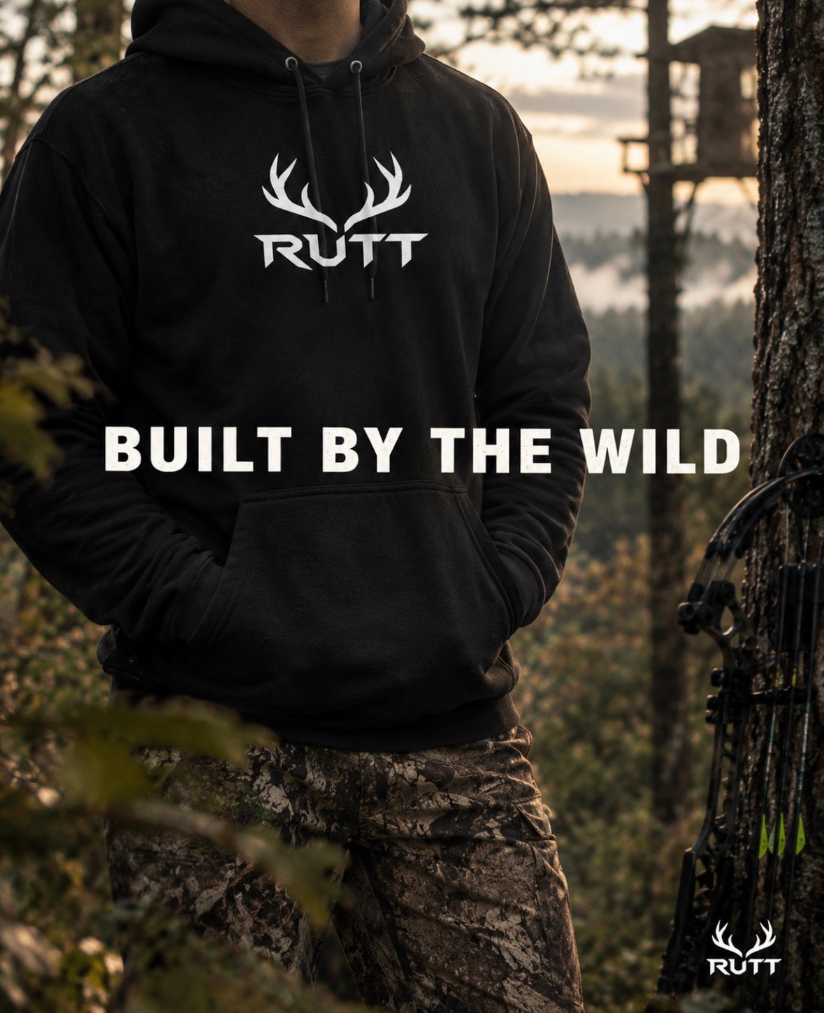 RUTT Black Hoodie